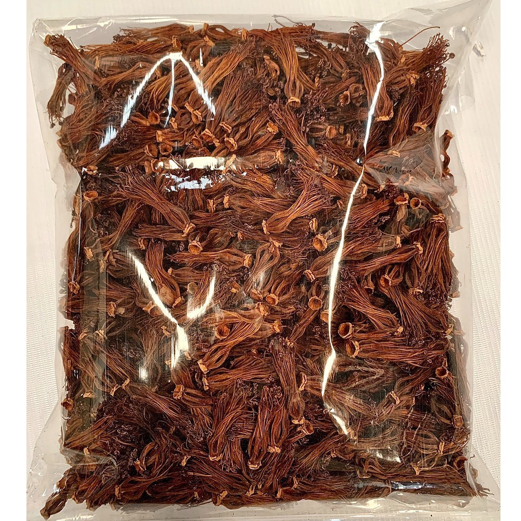 ดอกงิ้วตากแห้งขนาด 500g ใช้ทำขนมจีนน้ำเงี้ยว ส่งตรงจากสวน