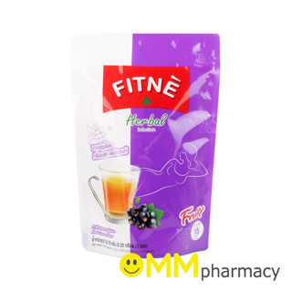 FITNE ยาชงสมุนไพร กลิ่นแบลคเคอร์แรนท์ 33.75G.15ซอง