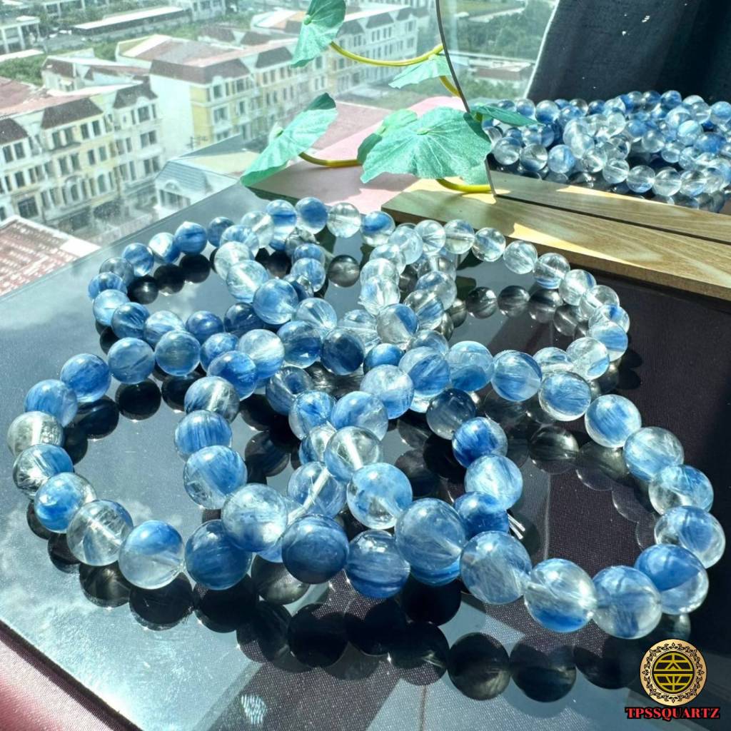 💙🧊ไคยาไนต์อินควอตซ์ (Kyanite in Quartz)🧊💙