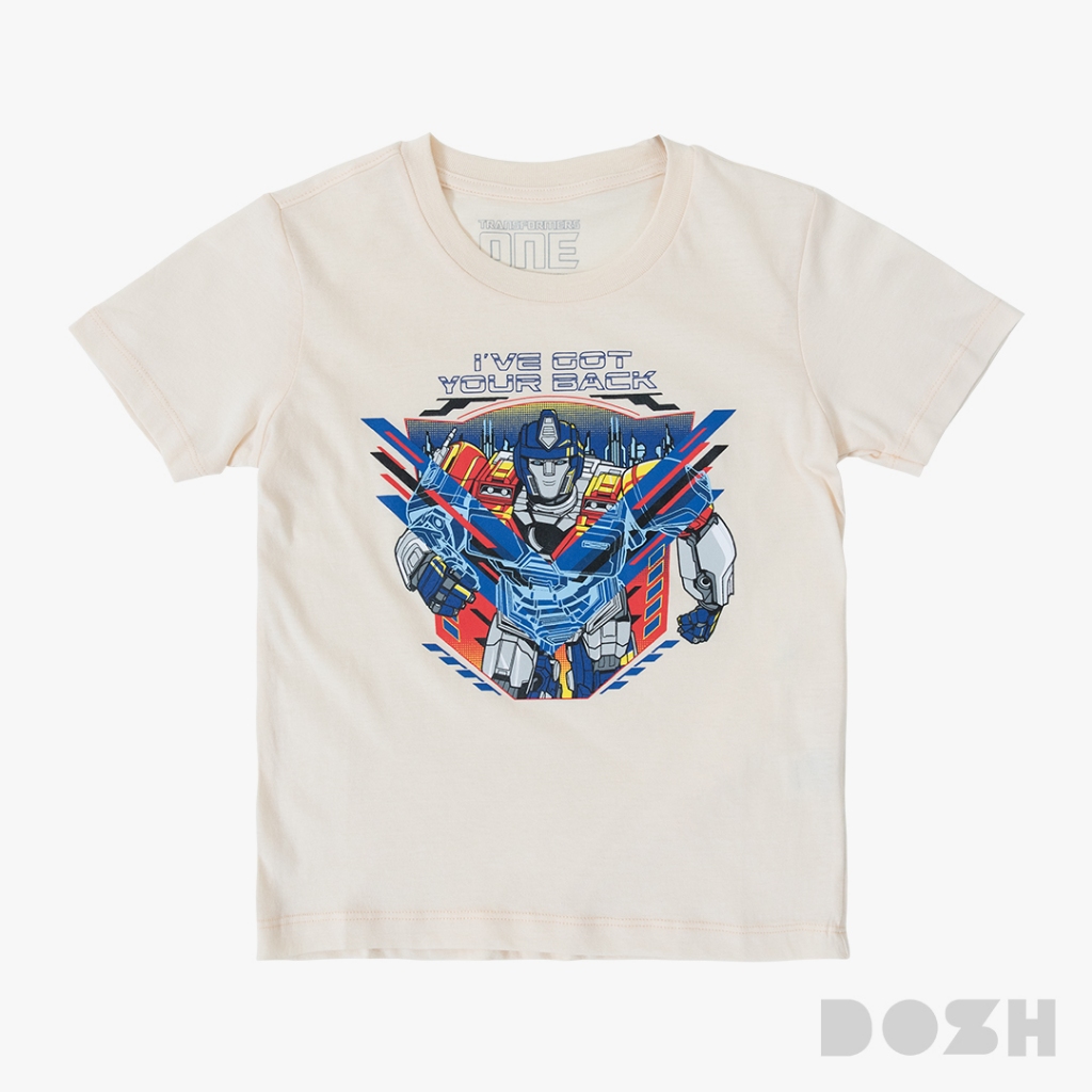 DOSH BOY'S T-SHIRTS TRANSFORMERS เสื้อยืดคอกลมเด็กผู้ชาย DTBT5080-CR