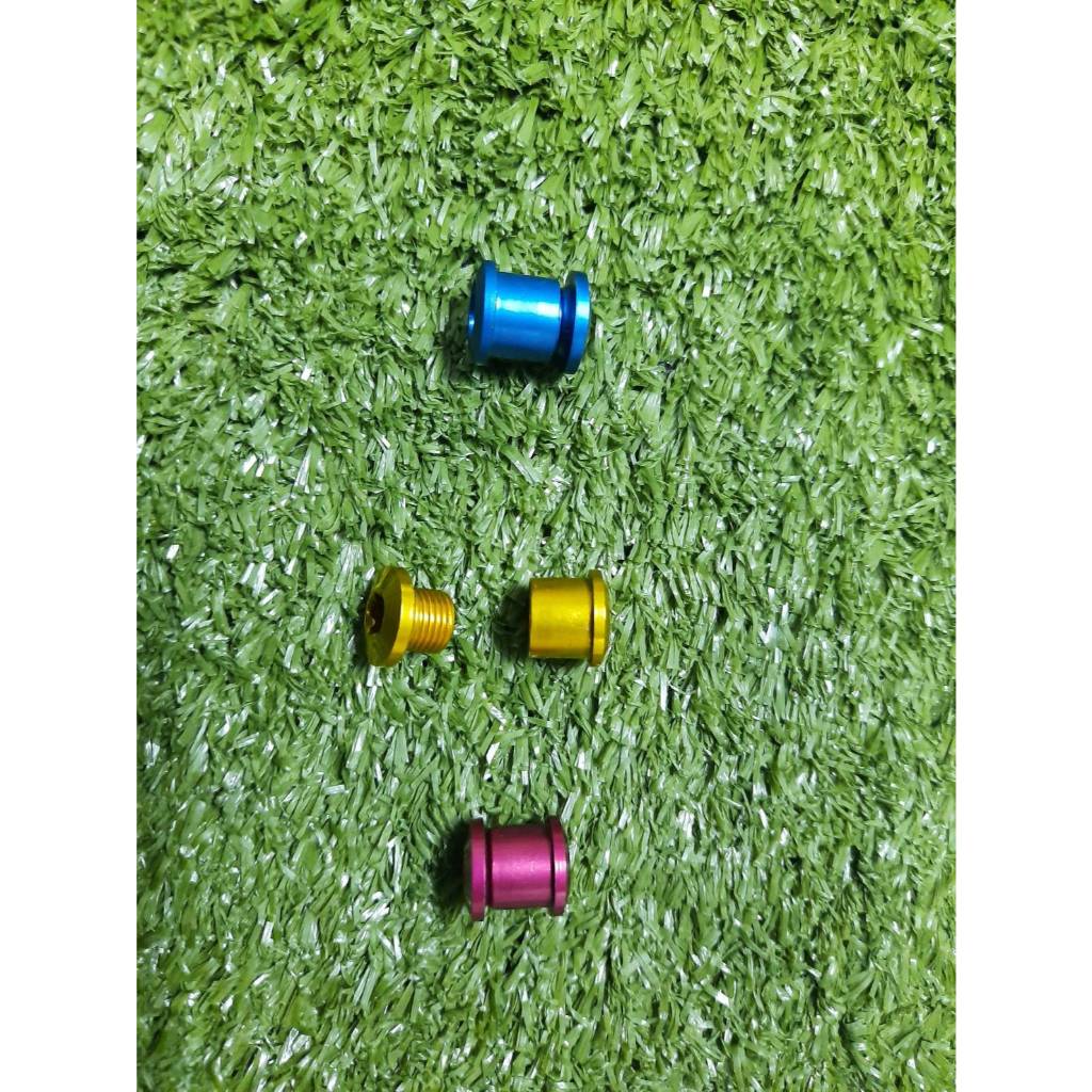 น็อต AL ยึดใบจานดูด 1-2 ชั้น ขนาด M8 (โปรดอ่านรายละเอียด) (มี 4 สี คือ ดำ, ทอง, ฟ้า และ แดง) (ขายเป็นตัว) Made in TAIWAN