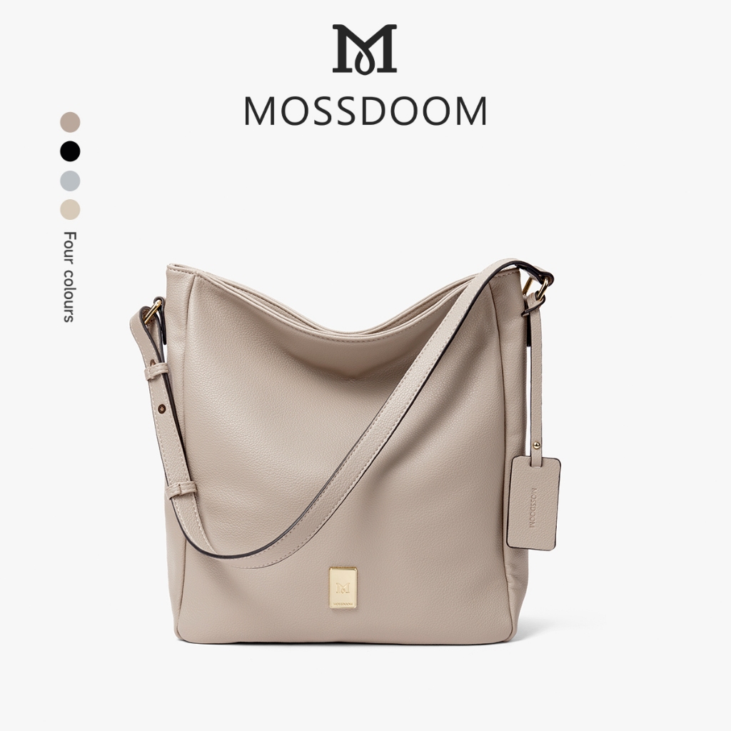 MOSSDOOM Twyne Bag กระเป๋าคล้องไหล่ทรงสูง ใส่ของได้เยอะ สไตล์มินิมอล เข้ากับทุกลุค วัยเรียนวัยทำงาน