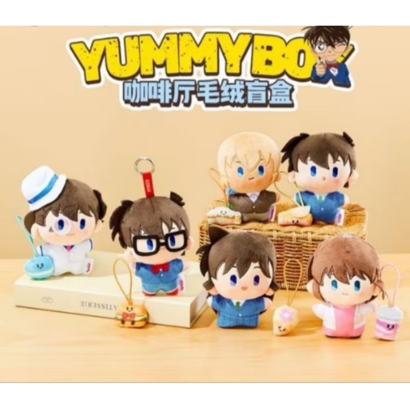 ⭐พร้อมส่ง⭐ LDCX - Detective Conan - Yummy Box - พวงกุญแจตุ๊กตาโคนัน (Art Toy/Designer Toy/Blind Box)