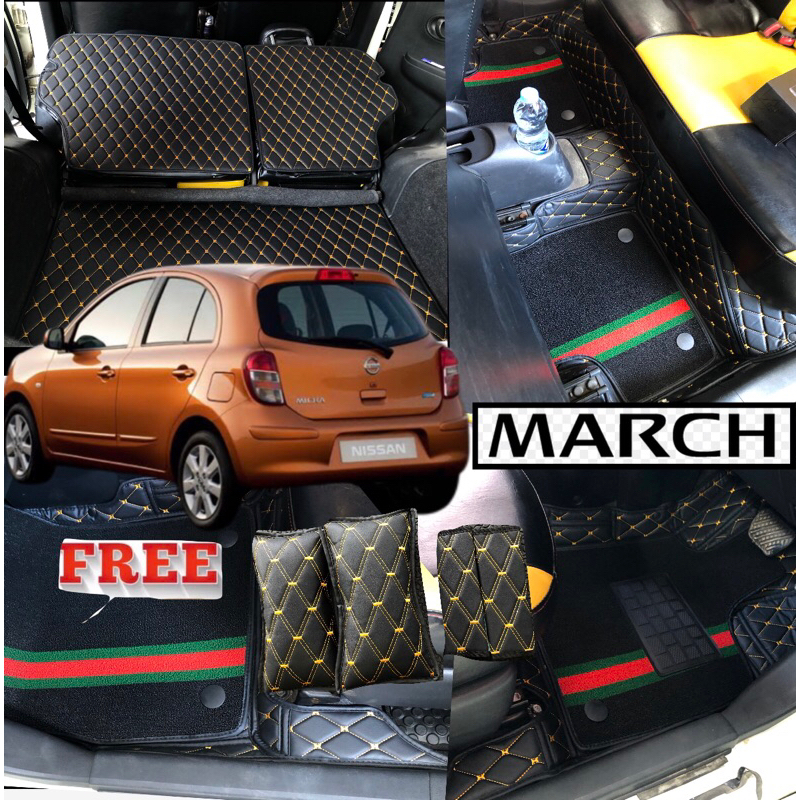 (ฟรี ของแถม ) NISSAN MARCH (โรงงานคัดหนังมาผลิต)