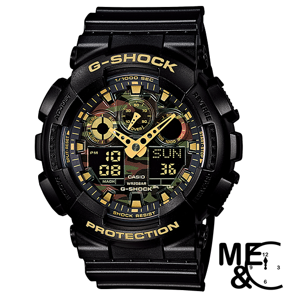 CASIO G-Shock GA-100CF-1A9DR ของแท้ มือหนึ่ง ประกันศูนย์ CMG