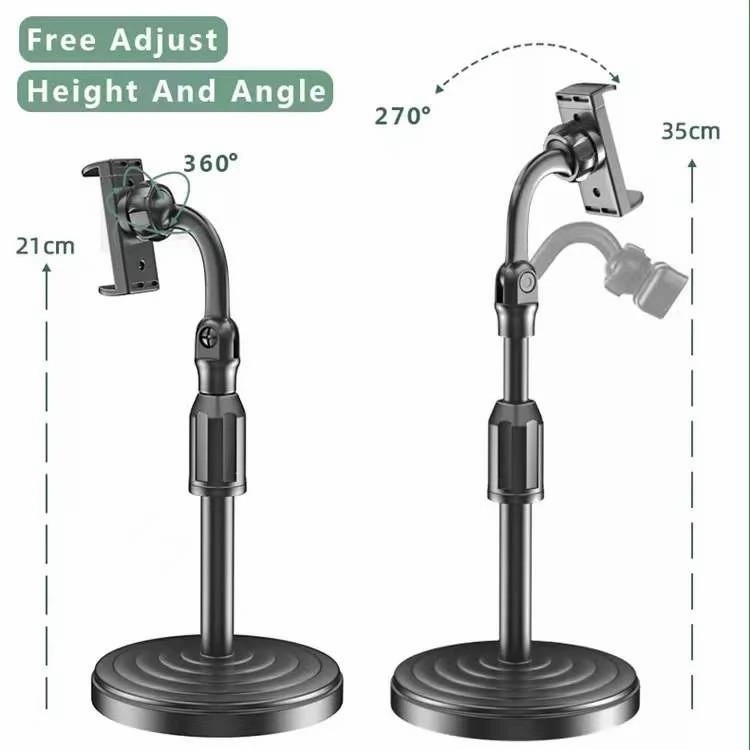 ขาตั้งมือถือ แท่นวางมือถือ ที่วางโทรศัพท์โต๊ะ แท๊บเล็ตที่วางโทรศัพท์มือถือ พับเก็บและพกพาได้ - รูปที่ 4