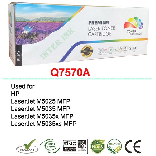 หมึกพิมพ์ Q7570A (70A) สีดำ Compatible