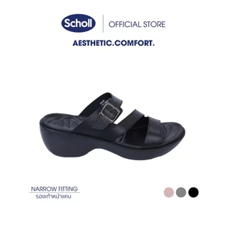 Scholl รองเท้าแตะแบบสวมสกอลล์-ริต้า Rita สำหรับสตรี ด้วยเทคโนโลยี ไบโอปรินท์ (Bioprint)