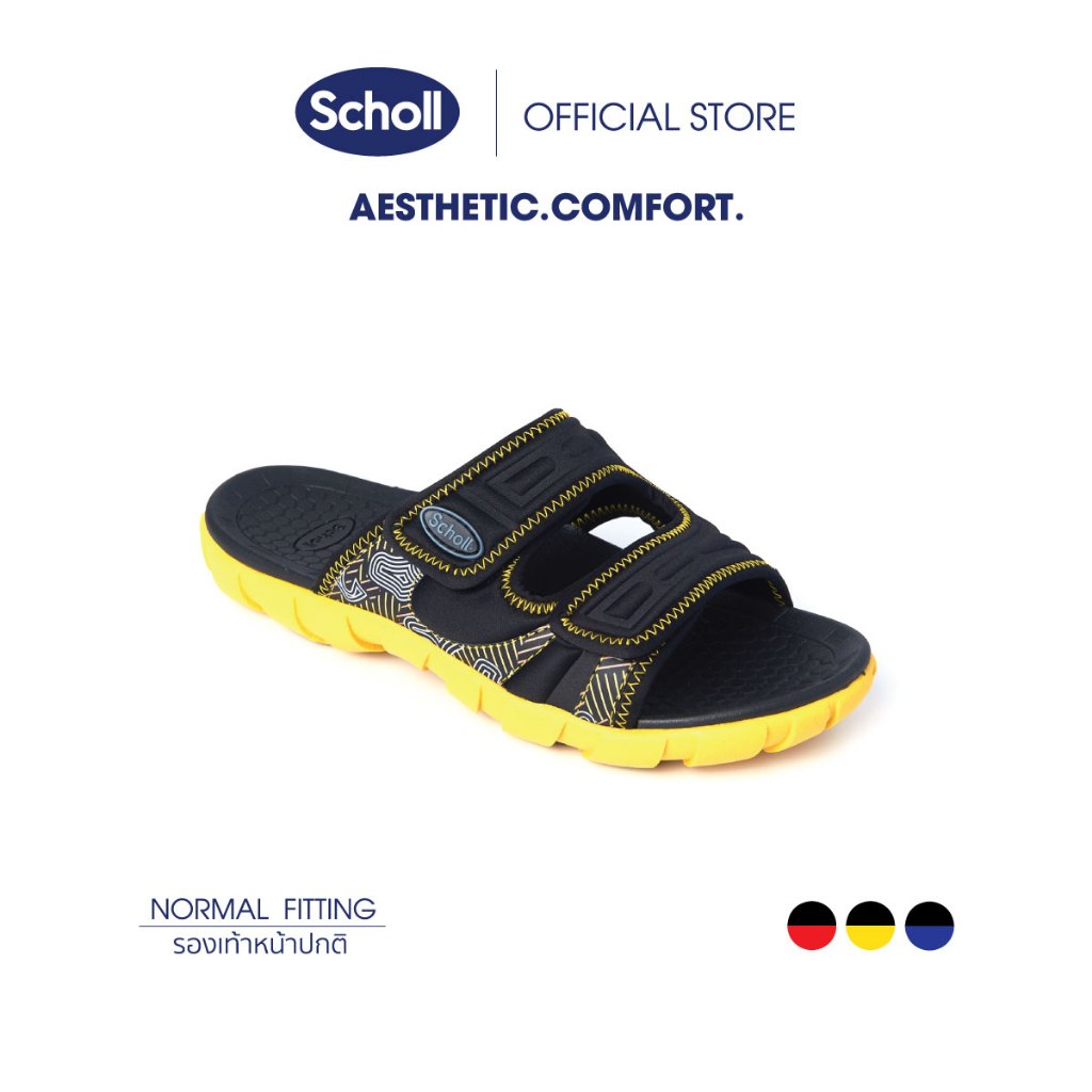 Scholl รองเท้าสกอลล์ ฮันเทอะ Hunter รองเท้าแตะเพื่อสุขภาพ Comfort Sandal ใส่สบาย น้ำหนักเบา และ ทนทาน