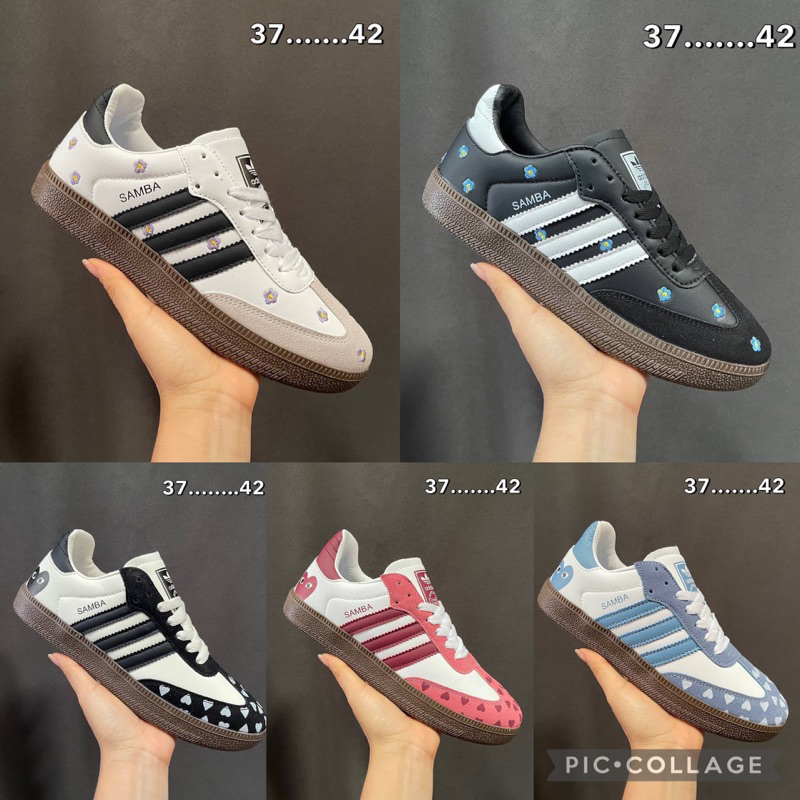 ลดพิเศษ รองเท้าผ้าใบแฟชั่นสุดฮิต Samba พร้อมส่งในไทย มีทั้งผู้หญิงและผู้ชาย