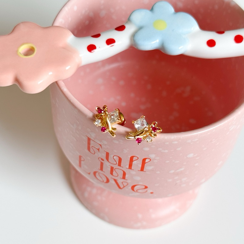 [🏹Shimmering Collection] CHARM - Sweet Blossom Stud Earrings