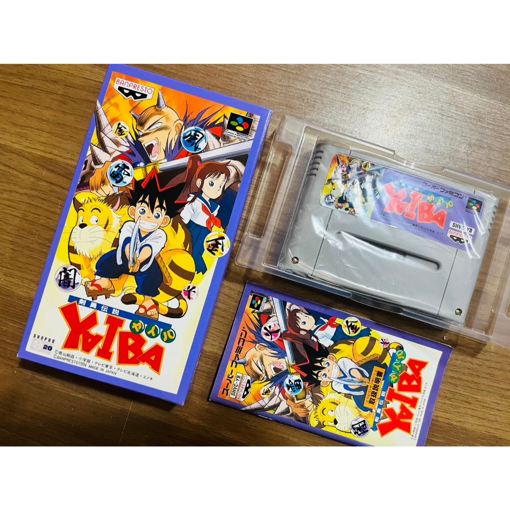 งานกล่อง [Super Famicom] : YaiBa เจ้าหนูซามูไร!! กล่องสวยเนี้ยบสุดๆ สภาพนี้หายากมากครับ