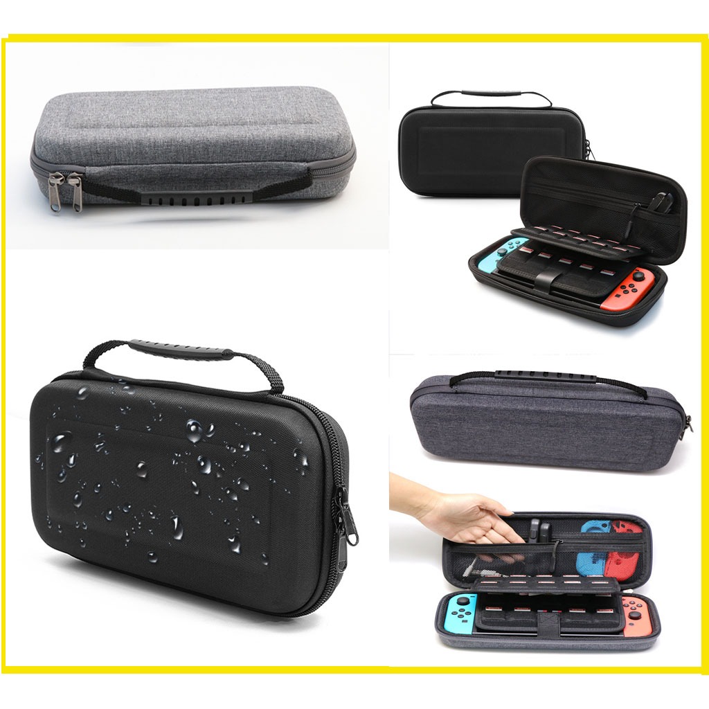 กระเป๋า Nintendo Switch/oled  EVA switch  แอร์โฟมใบใหญ่ขนาดกลาง มีช่องเกบแผ่นได้เยอะมีหูหิ้วด้วย(งานดีมากครับ)