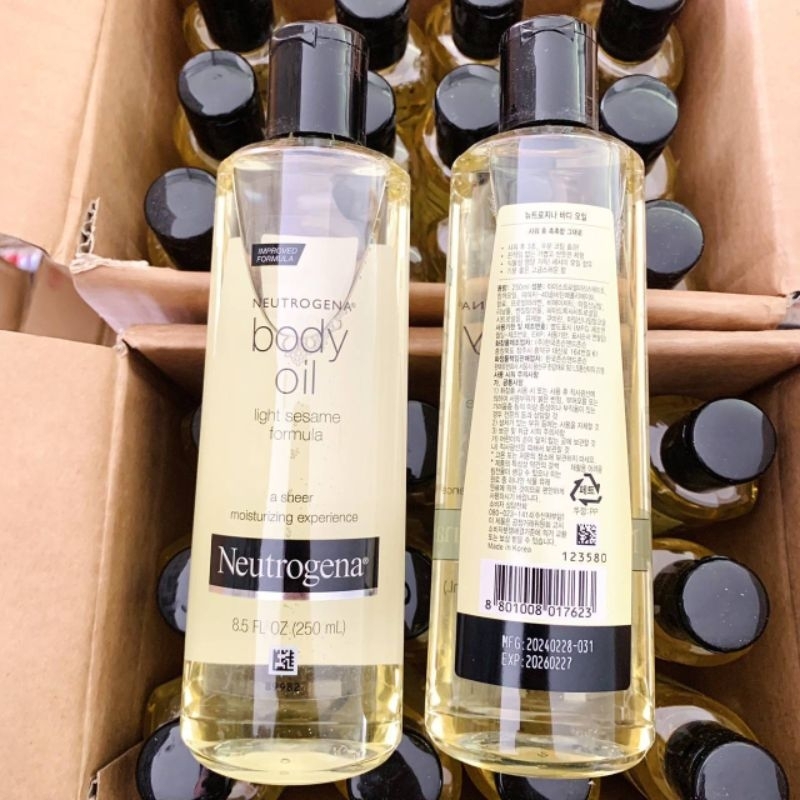 บอดี้ออยด์ Neutrogena body oil 250 ml