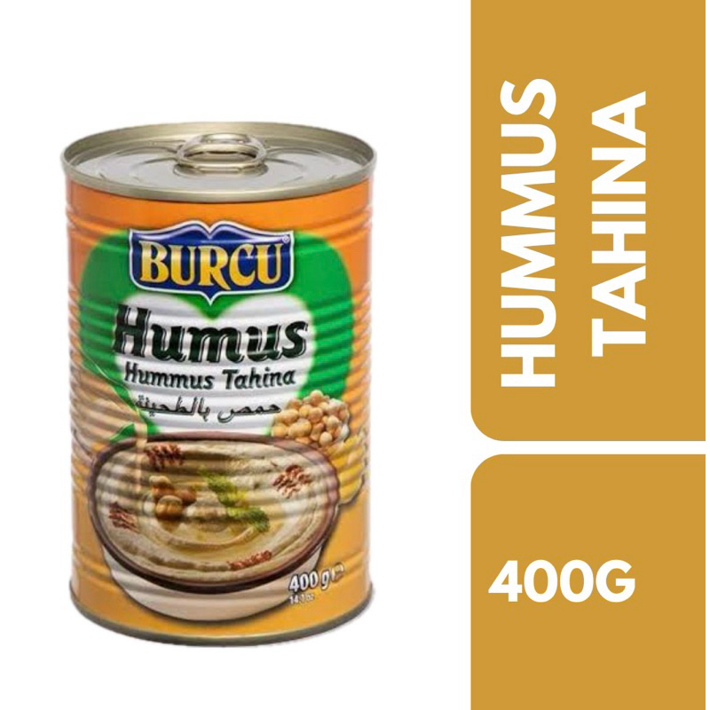 Burcu Hummus Tahina 400g++ บูร์คู ฮัมมูส ตาฮีน่า 400 กรัม