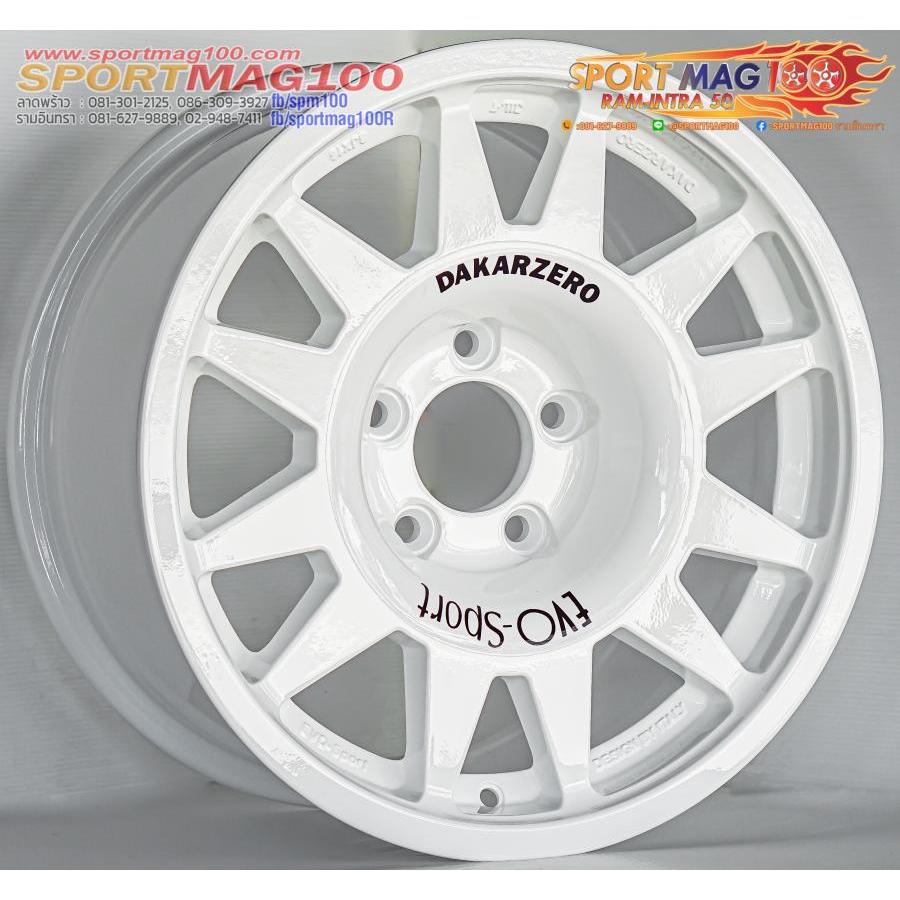 ล้อแม็กซ์ Kspeed EVO Cross 341 สีขาว 8-16นื้ว 5รู114 ET20 [19715]