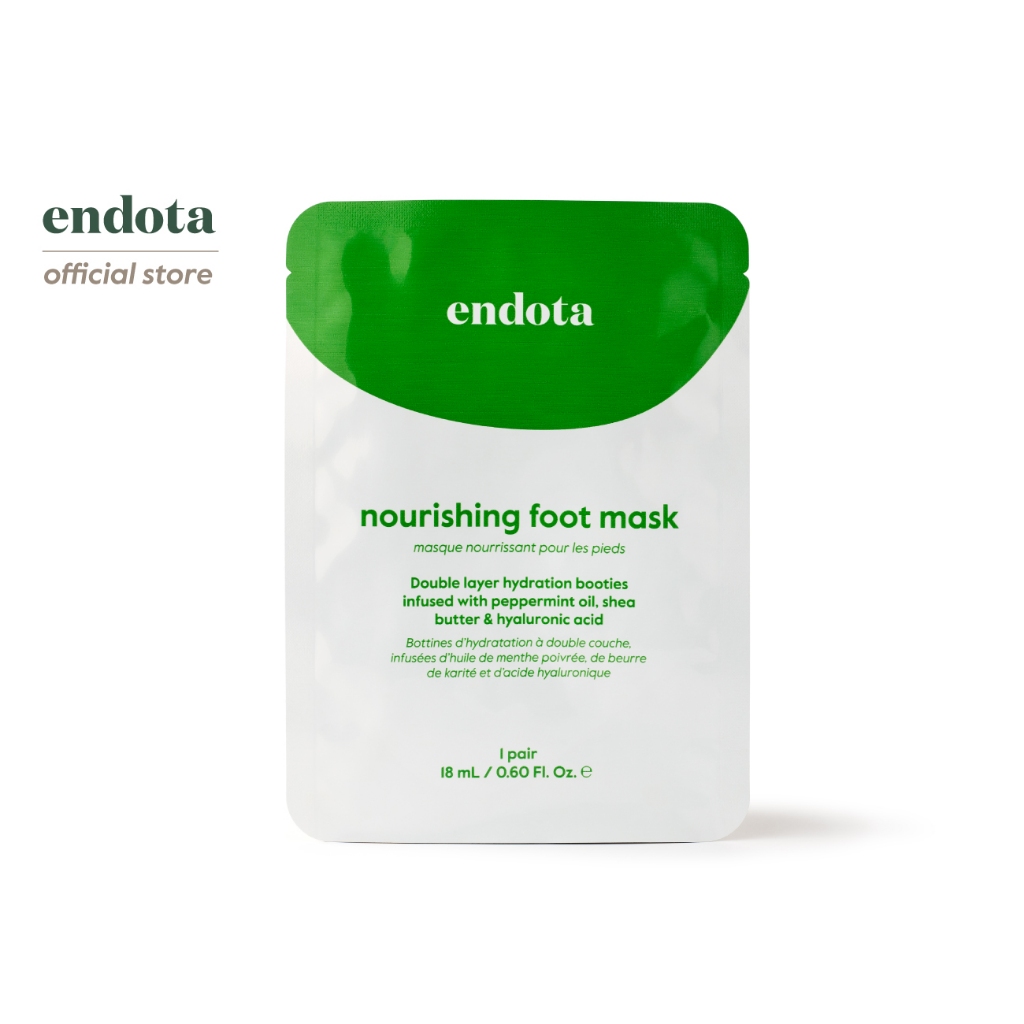 endota Nourishing Foot Mask 18ml มาส์กเท้าเนียนนุ่ม 18ml