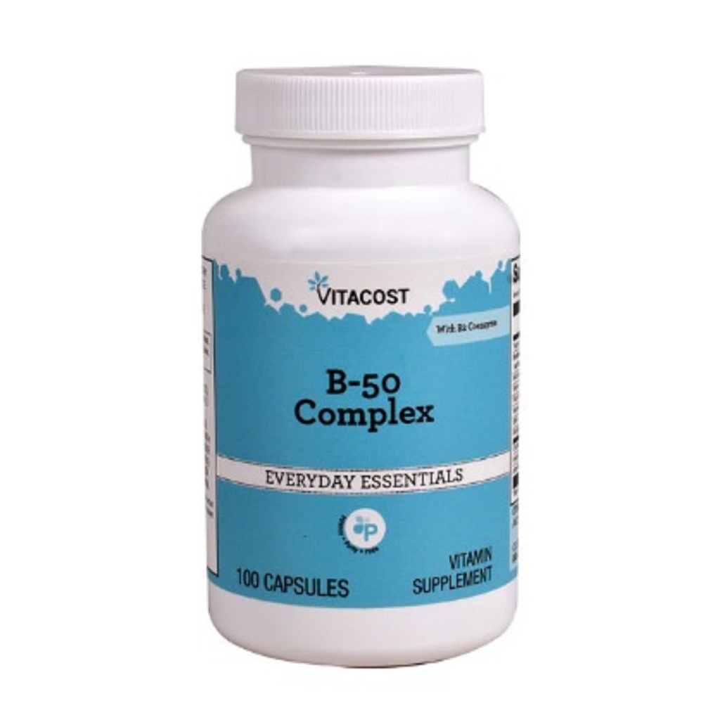 Vitacost Vitamin B50 Complex 100 capsuls