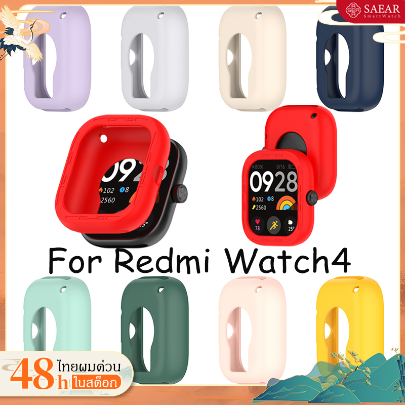 เคส redmi watch 4 เคสนาฬิกาข้อมือ ซิลิโคนนิ่ม สําหรับ กันฝุ่นและกันกระแทก หลากสี