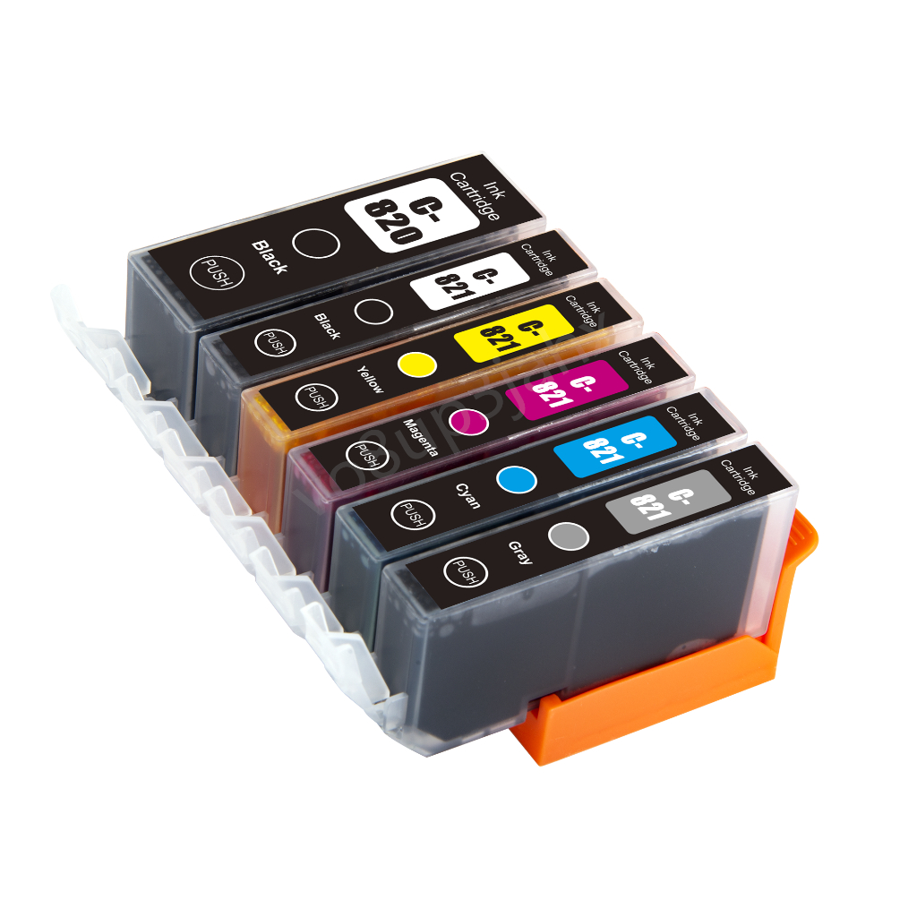 Compatible PGI-820 PGI820 CLI-821 CLI821 Color Printer Ink Cartridge for Canon PIXMA MP988/MP996
