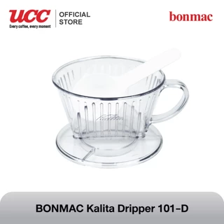Kalita Dripper ดริปเปอร์พลาสติกทรงคางหมู พร้อมช้อนตวงพลาสติก (101-D)