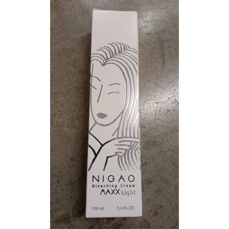 NIGAO MAXX Light บลีชชิ่ง ครีม แม็กซ์ ไลท์(ไม่มีแถมไฮโดรเจน)