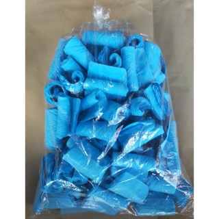 กลีบอัดดอกไม้จันทน์ สีเหลืองเลมอน สีฟ้าเข้ม 80แกรม 8ซ.ม