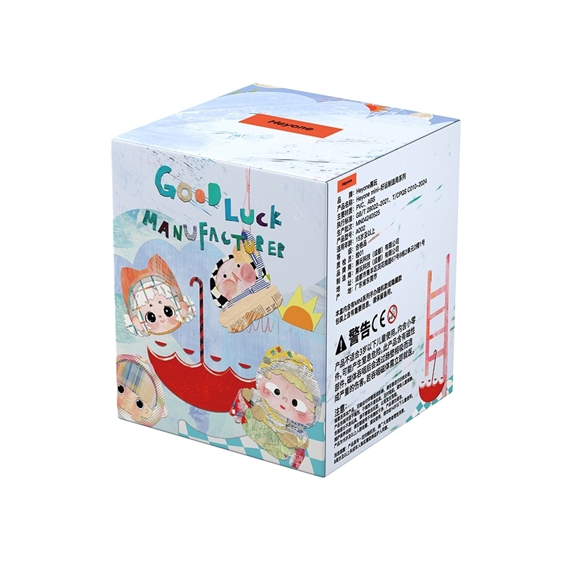 (สุ่ม/พร้อมส่ง ) โมเดลจิ๋ว [1จุ่มได้4ตัว] Heyone Mini Good Luck Manufacturer Series