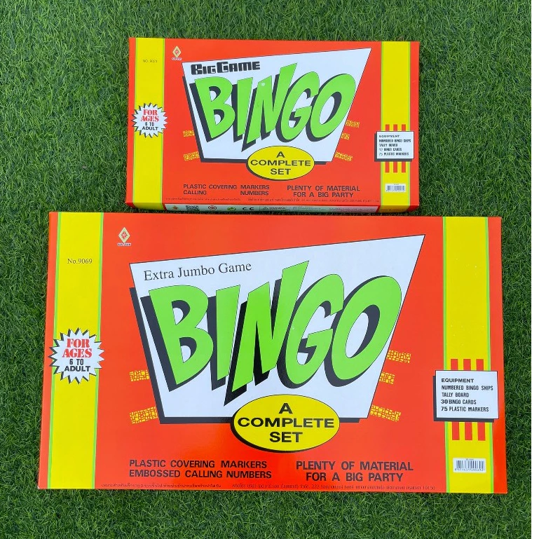เกมส์ BINGO บิงโกแสนสนุก เกมส์ในตำนาน เกมส์ครอบครัว เกมส์กระดาน กระดานเกมส์ กระดานบิงโก บิงโก