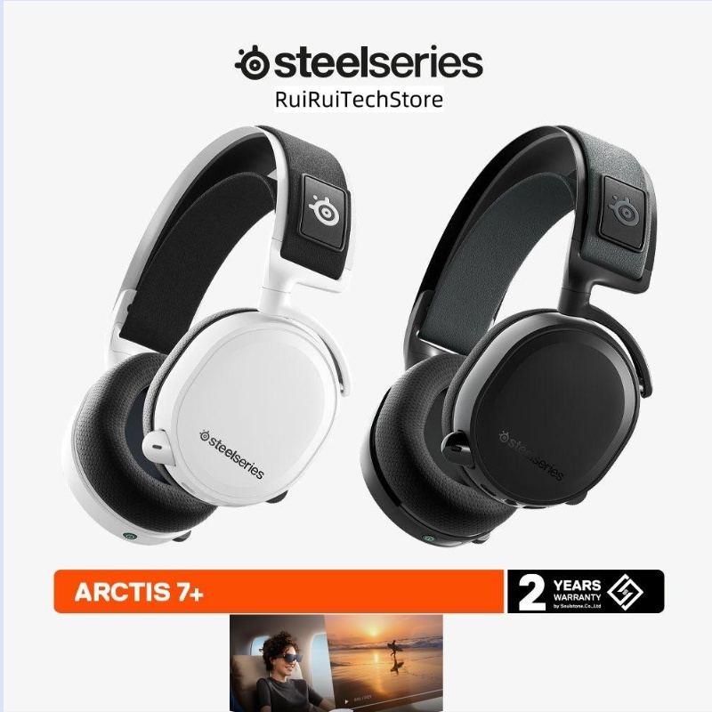 [New Arrival] หูฟังเกมมิ่งไร้สาย 7.1SteelSeries Arctis 7+ / 7P+ / 7X+ Lossless Wireless Gaming Headset