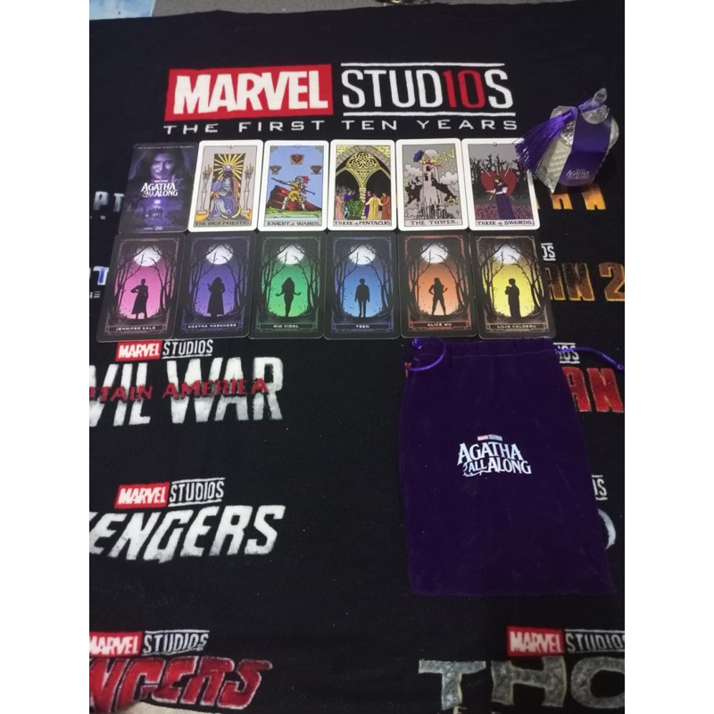 (ทักลด50%) พร้อมส่ง มี1 ชุด ไพ่ Agatha all Along แท้