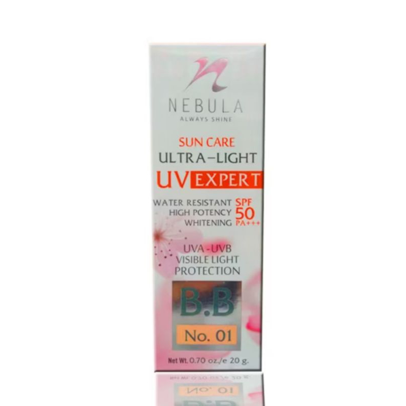 ￼NEBULA SUN CARE เนบิวล่า ซัน แคร์ อัลตร้า-ไลท์ ยูวีSPF 50 กันน้ำกันเหงื่อ100%