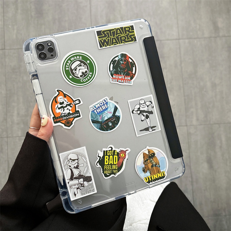 🔥ส่งจากไทย🔥star wars การ์ตูน เคส for iPad 2025 11 gen10 2024 pro 10.9 เคสไอแพด air5 6 gen9 8 10.2 Case พร้อมถาดใส่ปากกา