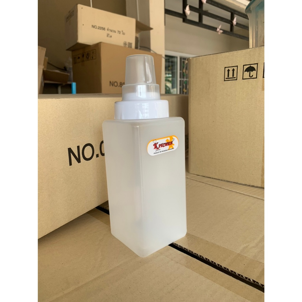 ขวดบีบนม พลาสิตก 850ml ตัว LDPE ฝาPP