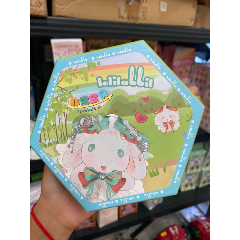 งานเเท้ พร้อมส่ง กล่องสุ่ม พวงกุญแจกระต่าย lolitabbit ของขวัญวันเกิด