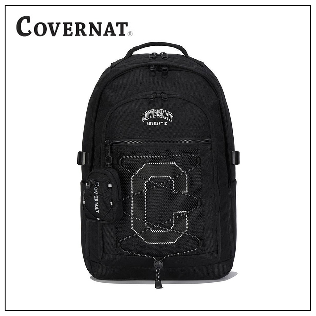 Covernat College Backpack 31L BLACK V.1 กระเป๋าสะพายหลัง / เป้ทำงาน