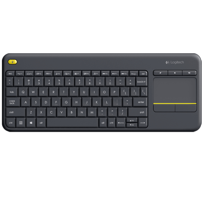 Living Room Keyboard K400 Plus - Black