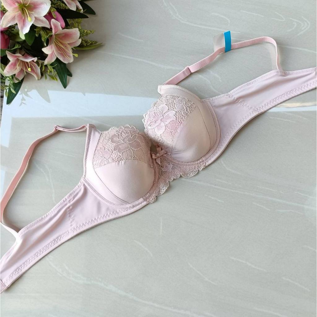 💜Wacoal  WB9893 บรามีโครง ฟองบาง