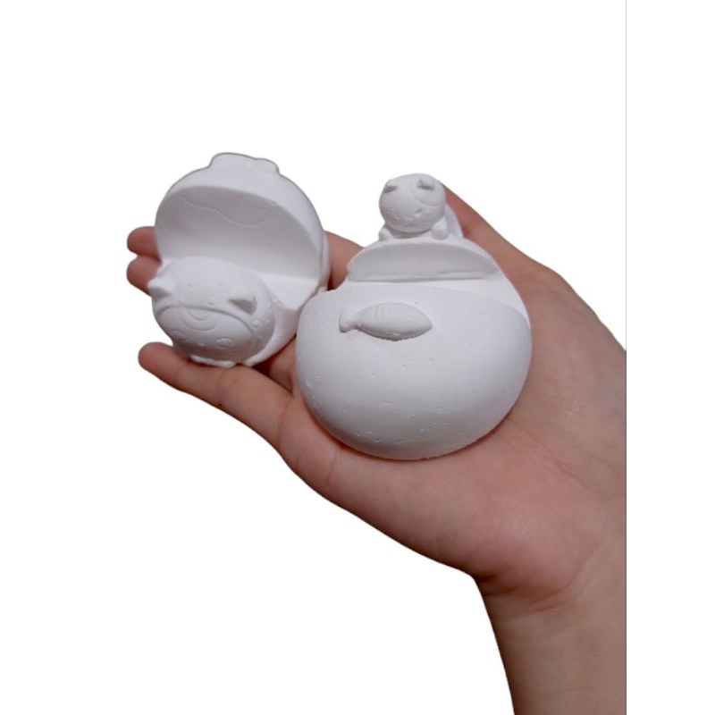 ตุ๊กตาปูนปลาสเตอร์ ตุ๊กตาระบายสี ปูนระบายสี - รูปที่ 2