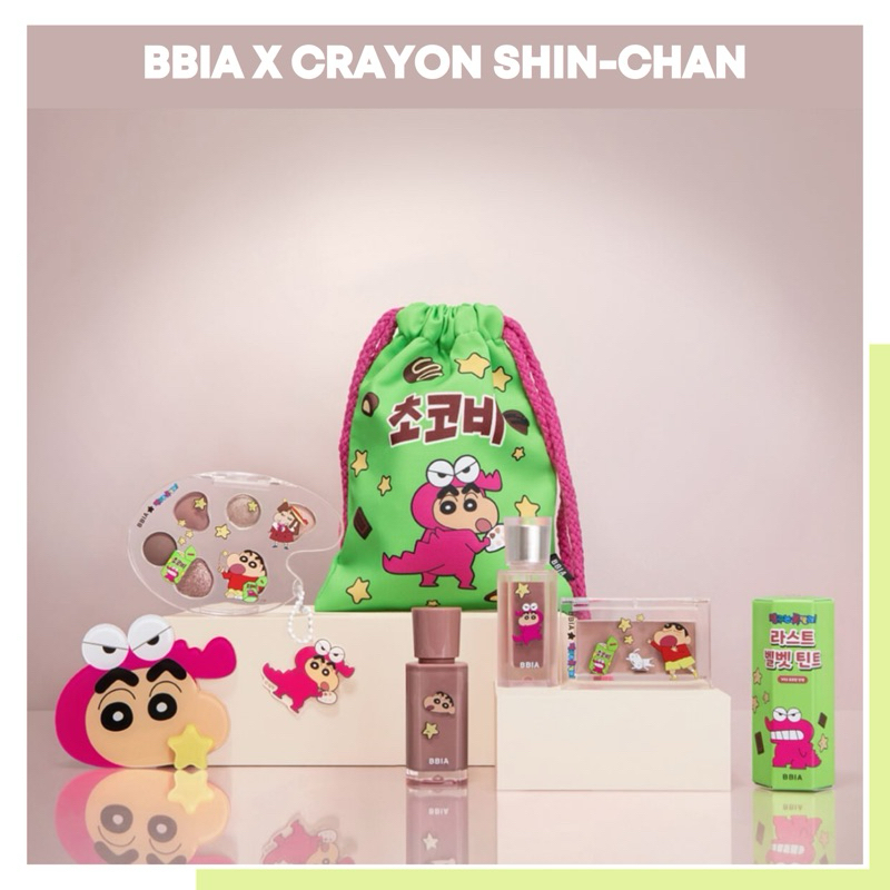 ˘พร้อมส่ง˘ BBIA x Crayon ShinChan - Eye shadow / Blush / Lip