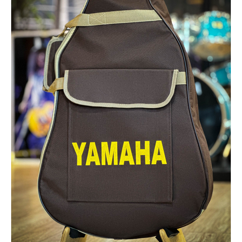 [โค้ดลด100- ] Yamaha กระเป๋ากีต้าร์โปร่ง 41 นิ้ว บุฟองน้ำ กระเป๋า กันกระแทกได้ มีสะพายหลัง/หูหิ้ว มีช่องกระเป๋าหน้า
