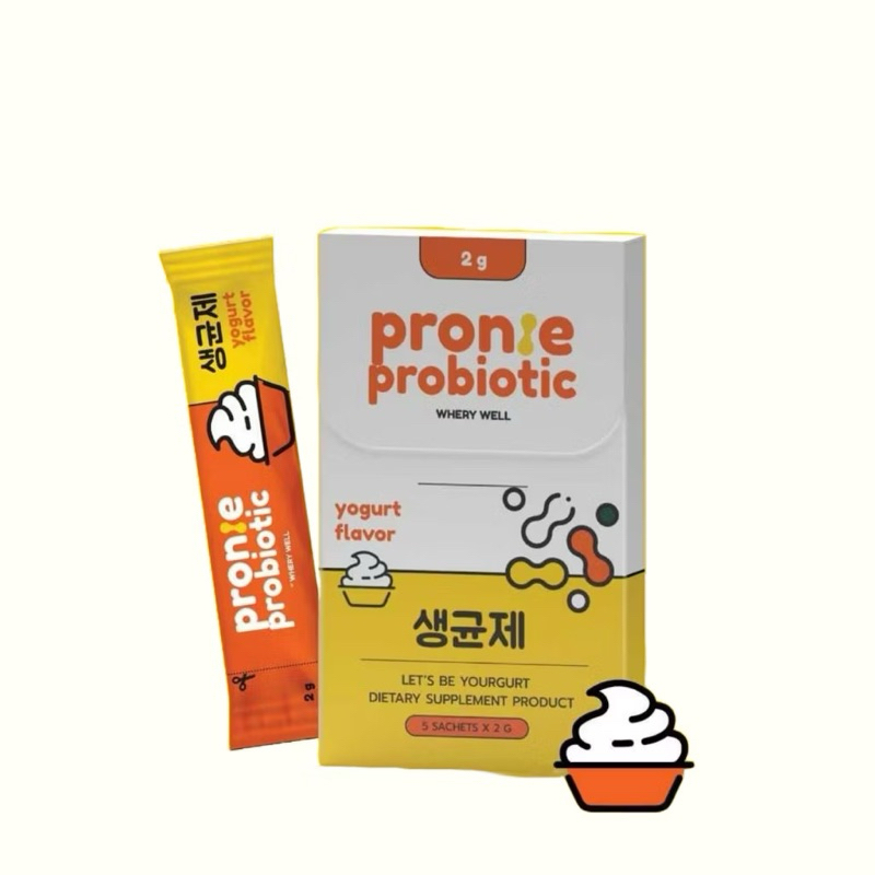 Pronie Probiotic 1 กล่อง 5 ซอง ปริมาณ 2 กรัม