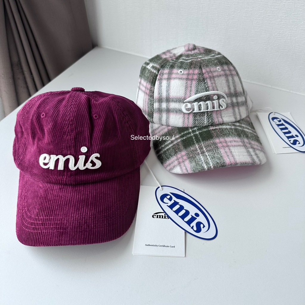 [พร้อมส่ง] หมวก Emi s รุ่นใหม่ ของแท้100% สินค้านำเข้าจากเกาหลี