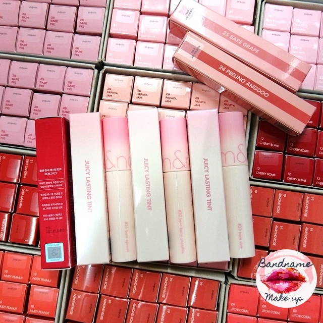 แท้/พร้อมส่ง Rom&nd Juicy Lasting Tint ลิปโรแมนด์  ROMND โลแมน(NEW)💕 ขนาด 5.5g. รูปที่ 3