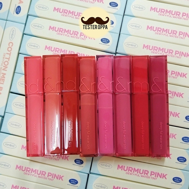 ส่งทุกวัน ของแท้100% ลิปทิ้นปากฉ่ำวาว Dewyful Water Tint ลิปโรแมนด์ โลแมน Romand Rom&nd romand