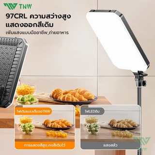 TNW 16นิ้ว ไฟถ่ายภาพ ไฟสตูดิโอ ไฟไลฟ์สด พร้อมขาตั้ง2.1m 2700-7500K LED Light พร้อมรีโหมด สำหรับไลฟ์สด จัดสตูดิโอ