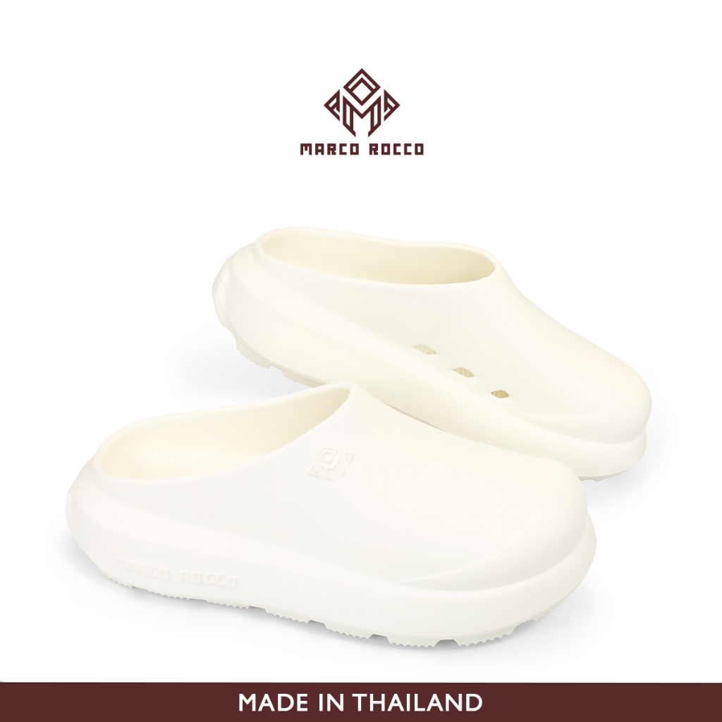 Marco Rocco รองเท้าแตะแบบสวม แฟชั่นผู้หญิง EVA พื้นหนากันลื่น พื้นนุ่ม MR8017 ้เสริมส้นเท้าได้ดี