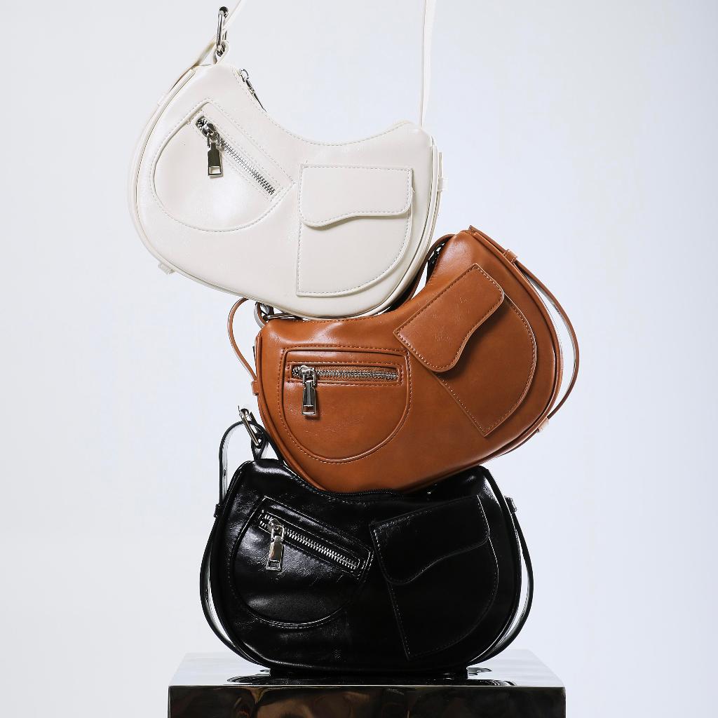 JOBERRY Zoey bag กระเป๋าหรู มีหูเข็มขัด 2in1 ถือได้