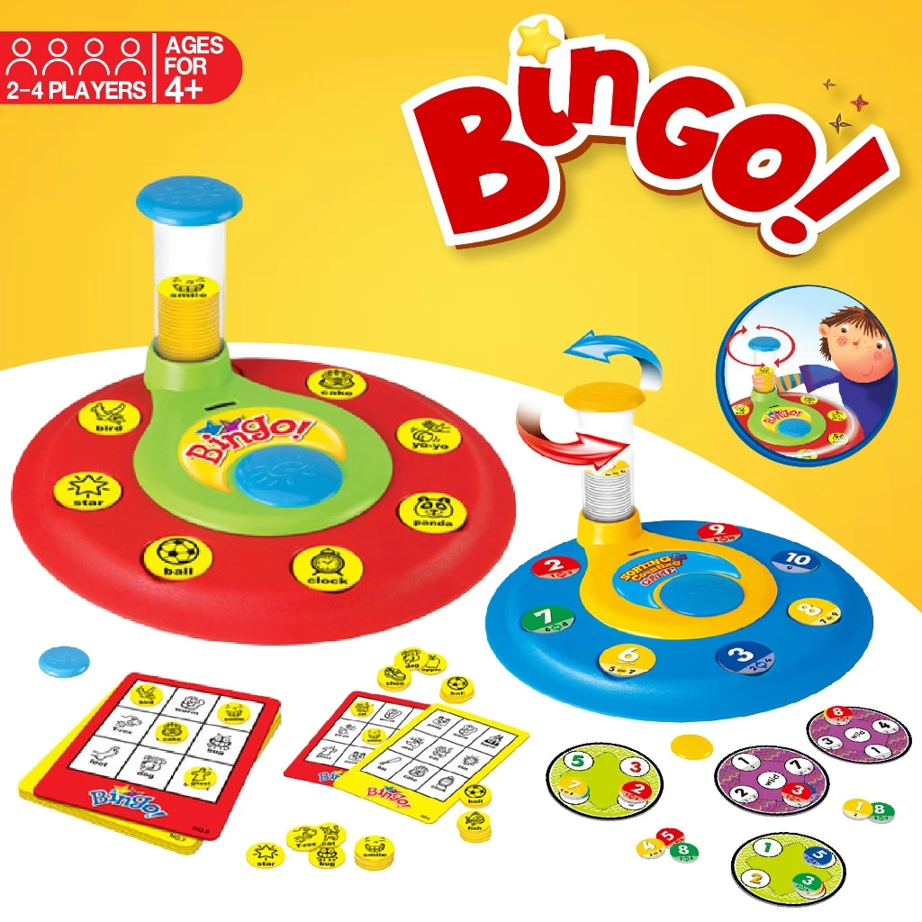 เกมบิงโก Bingo คำศัพท์ ตัวเลข เล่นกับกลุ่มเพื่อน ครอบครัว เพื่อการเรียนรู้เกี่ยวกับคำศัพท์ภาษาอังกฤษ