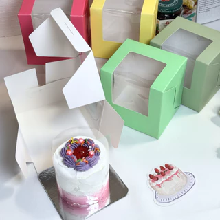 ฐานรองเค้กชิ้น 1000 แกรม สีขาว (40ใบ/แพ็ค) ทรงสี่เหลี่ยม